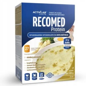 Сметана Recomed Protein 4x100г
